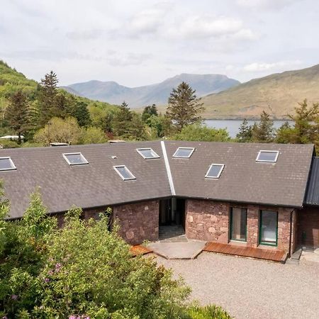 Heather Lodge With Sea And Mountain Views Leenaun Eksteriør bilde